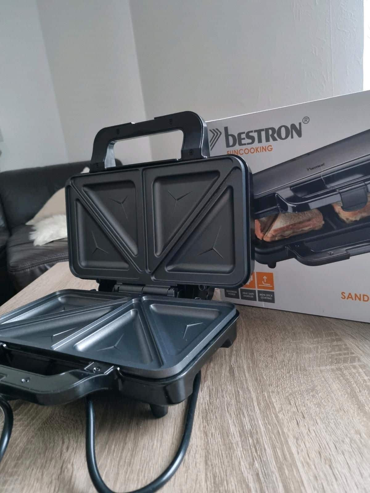 Bestron ASM90XLTG Sandwichmaker Qualität