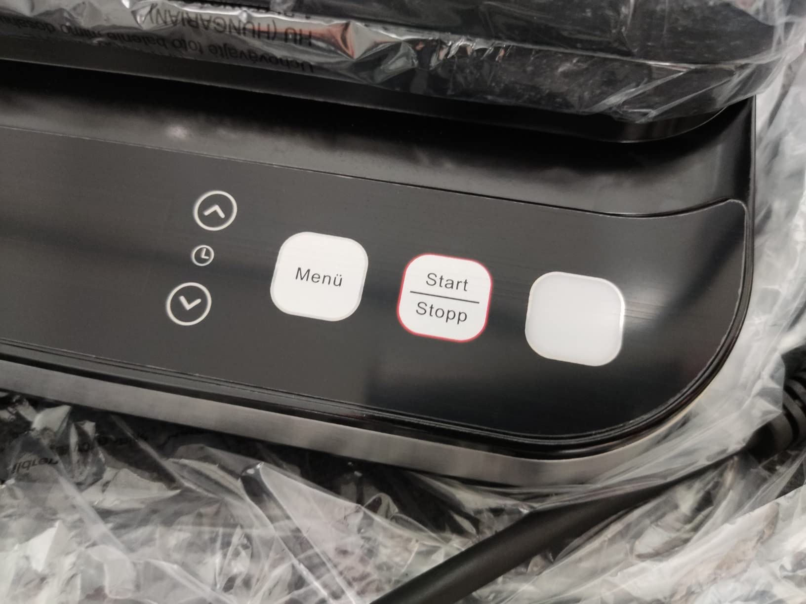 COOK 2-in-1 Kontakt- und Tischgrill Bedienelemente