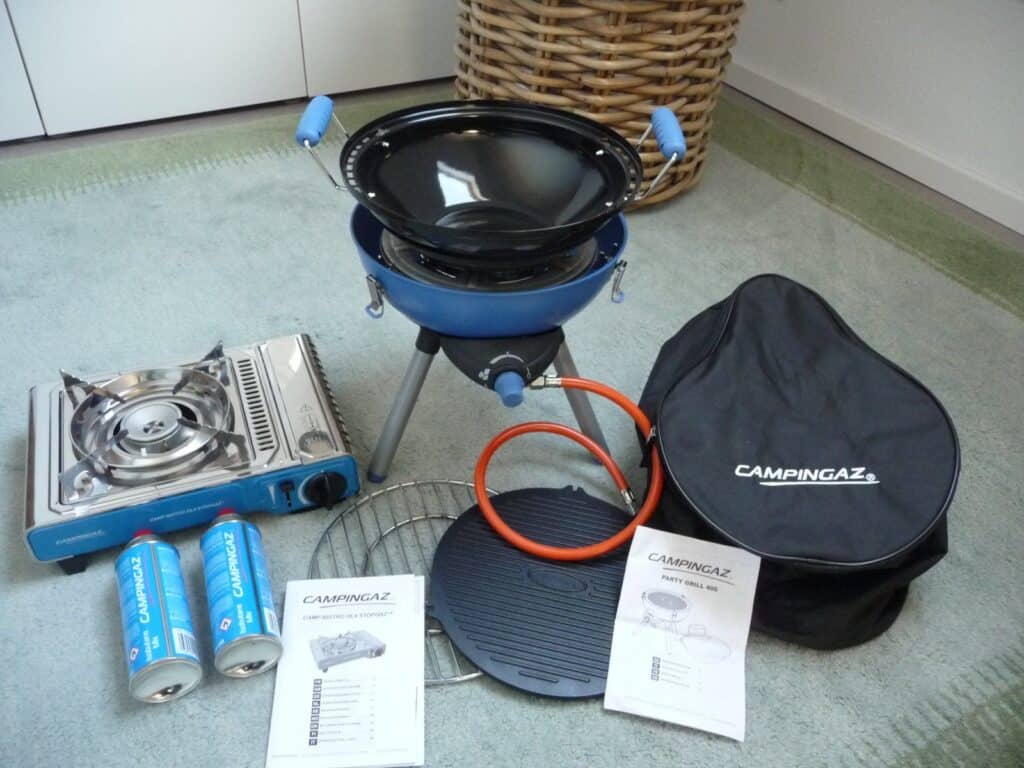 Fornello Da Campeggio Campingaz Camp Bistro 3 - 1 Bruciatore 2200W, Compatto Con Custodia - Per Esterno - Foto 7