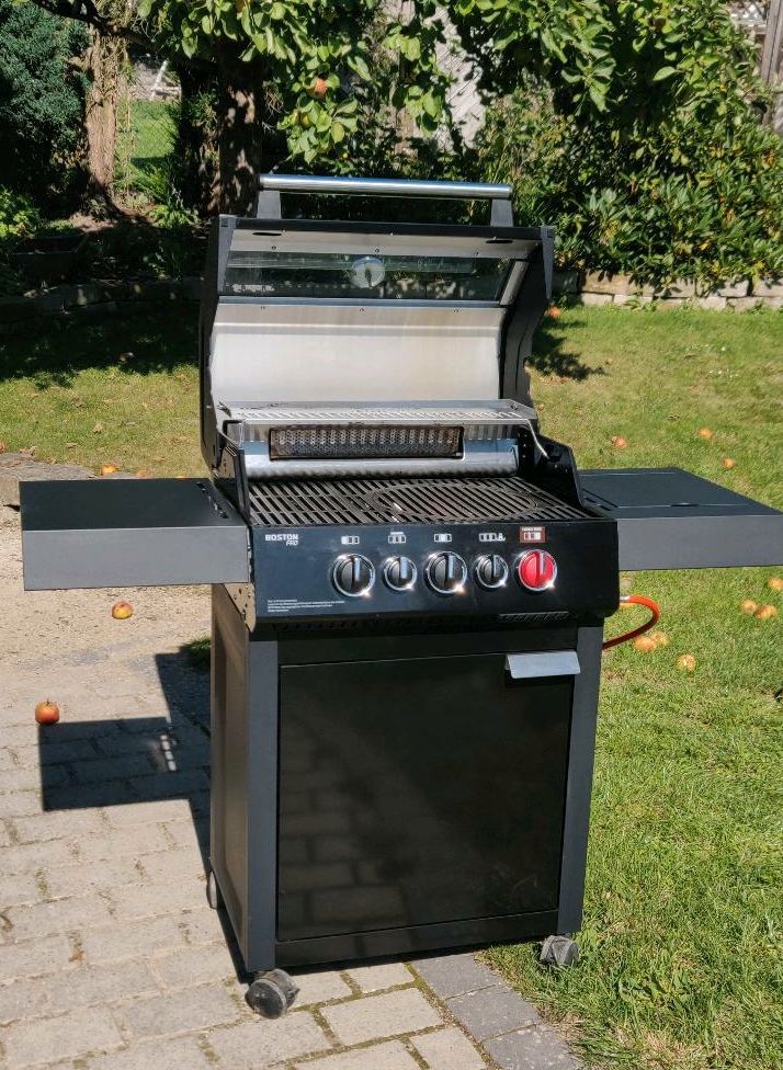 ENDERS Gasgrill Boston Black Pro 3 SIKR Turbo