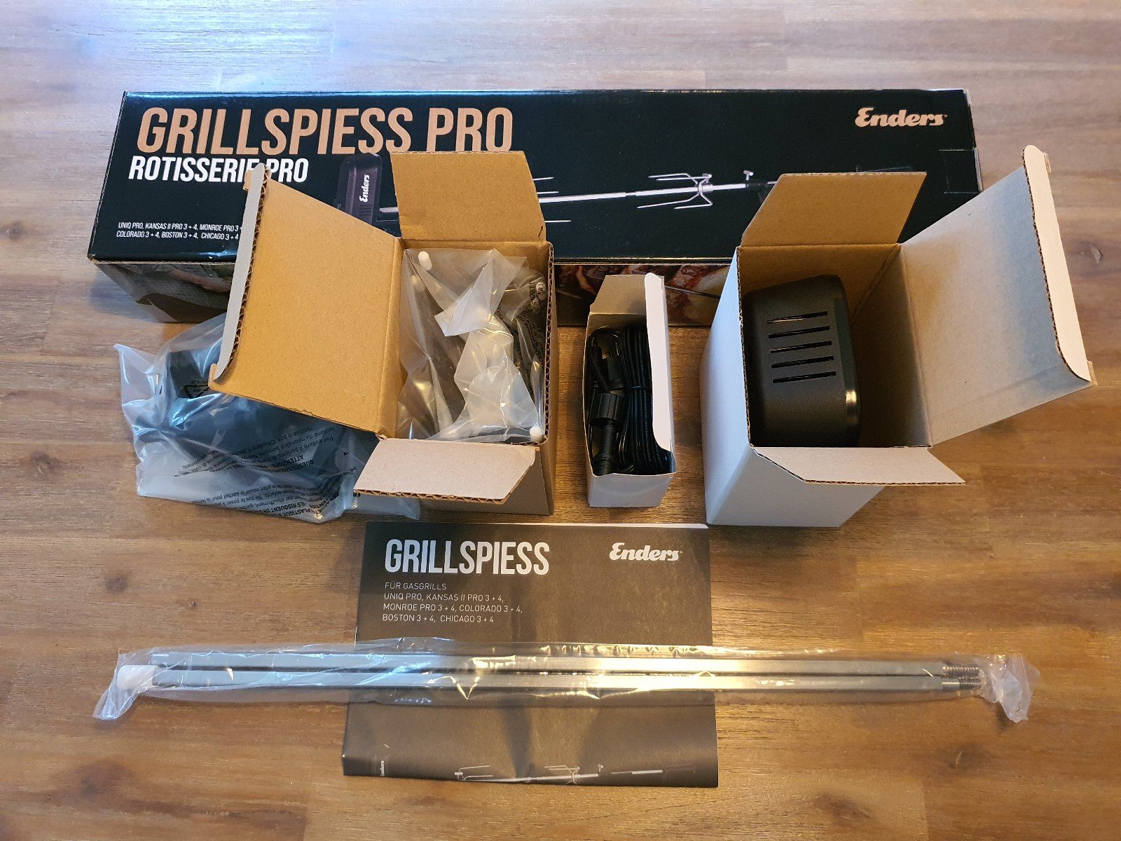 ENDERS Grillspieß für Kansas Pro 4 Test