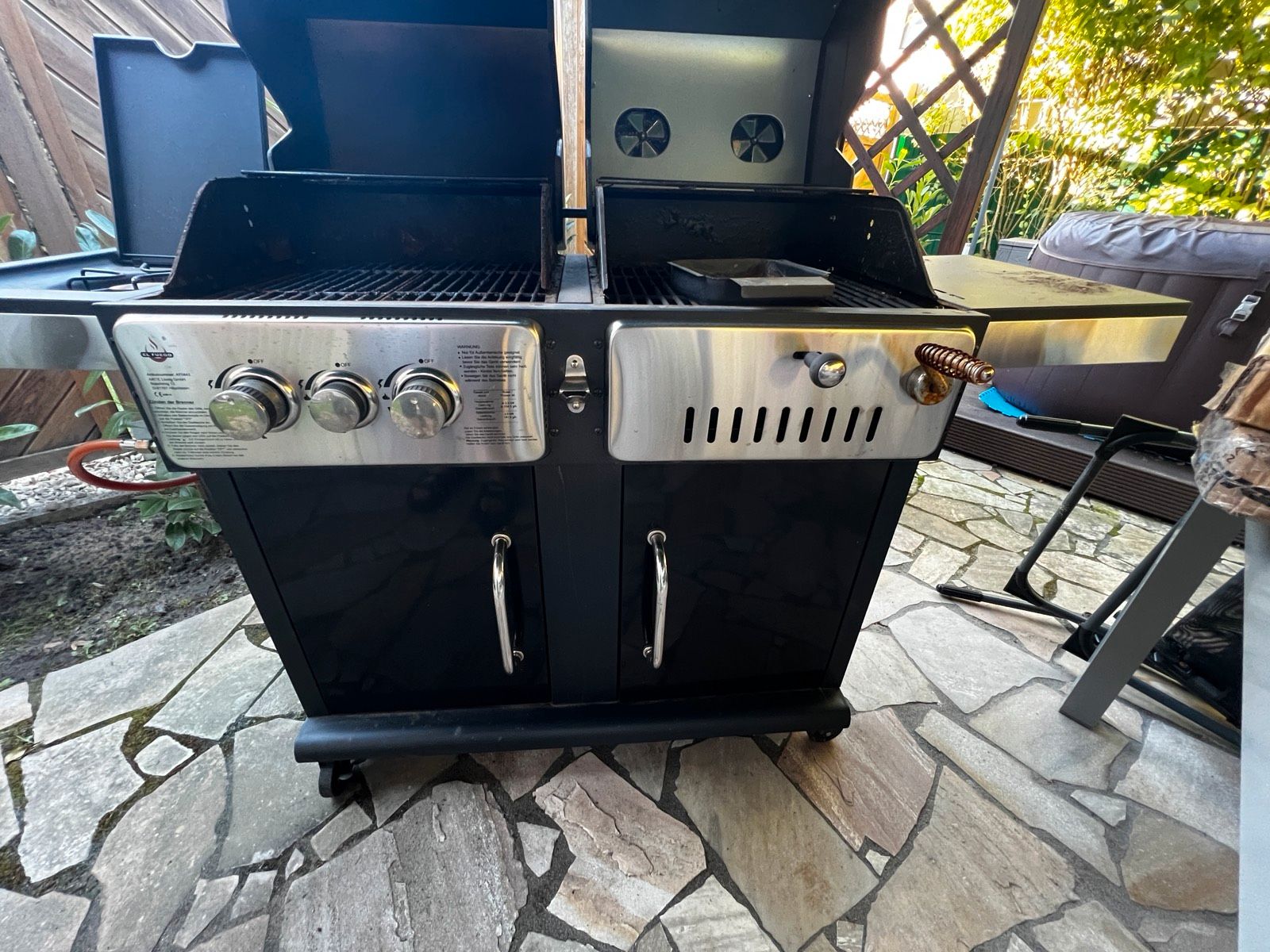 El Fuego Cheyenne Kombigrill Test