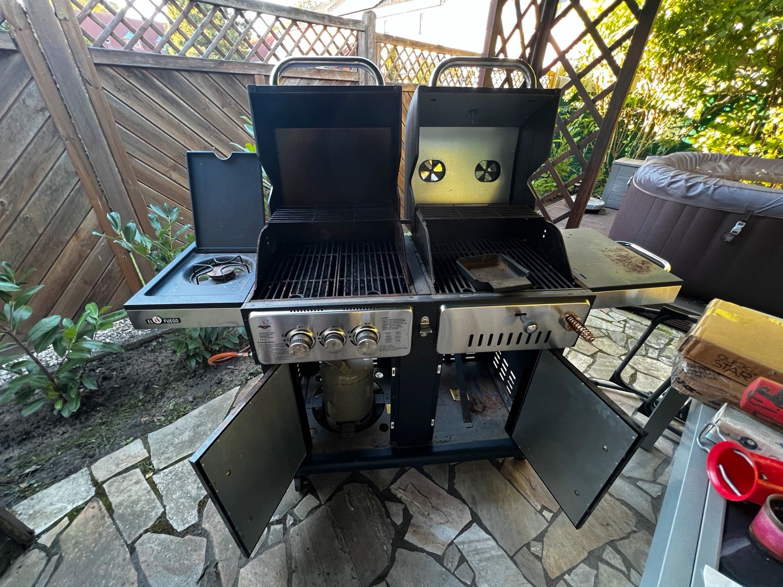 El Fuego Cheyenne Kombigrill