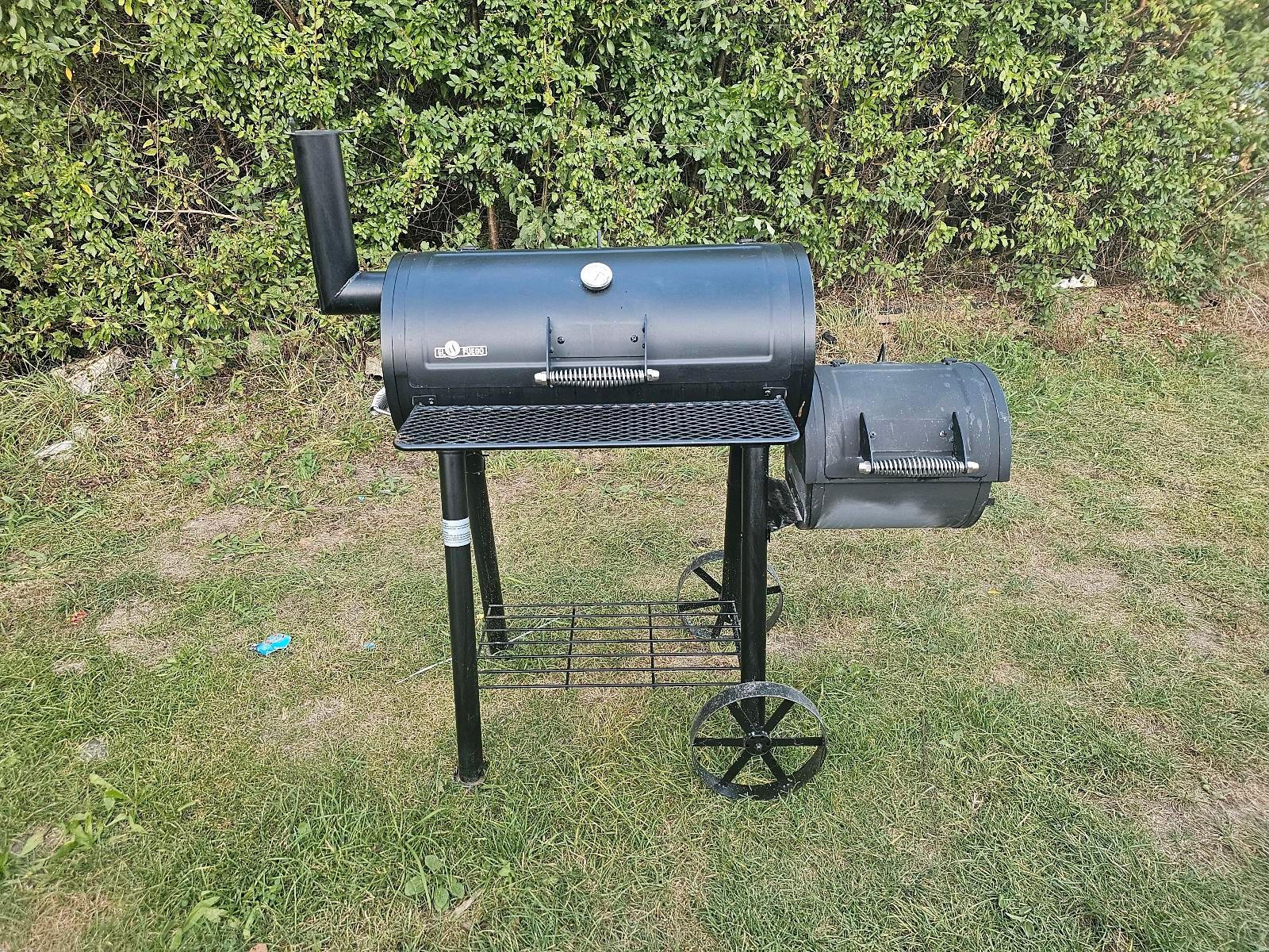 El Fuego Edmondton Smoker Holzkohlegrill
