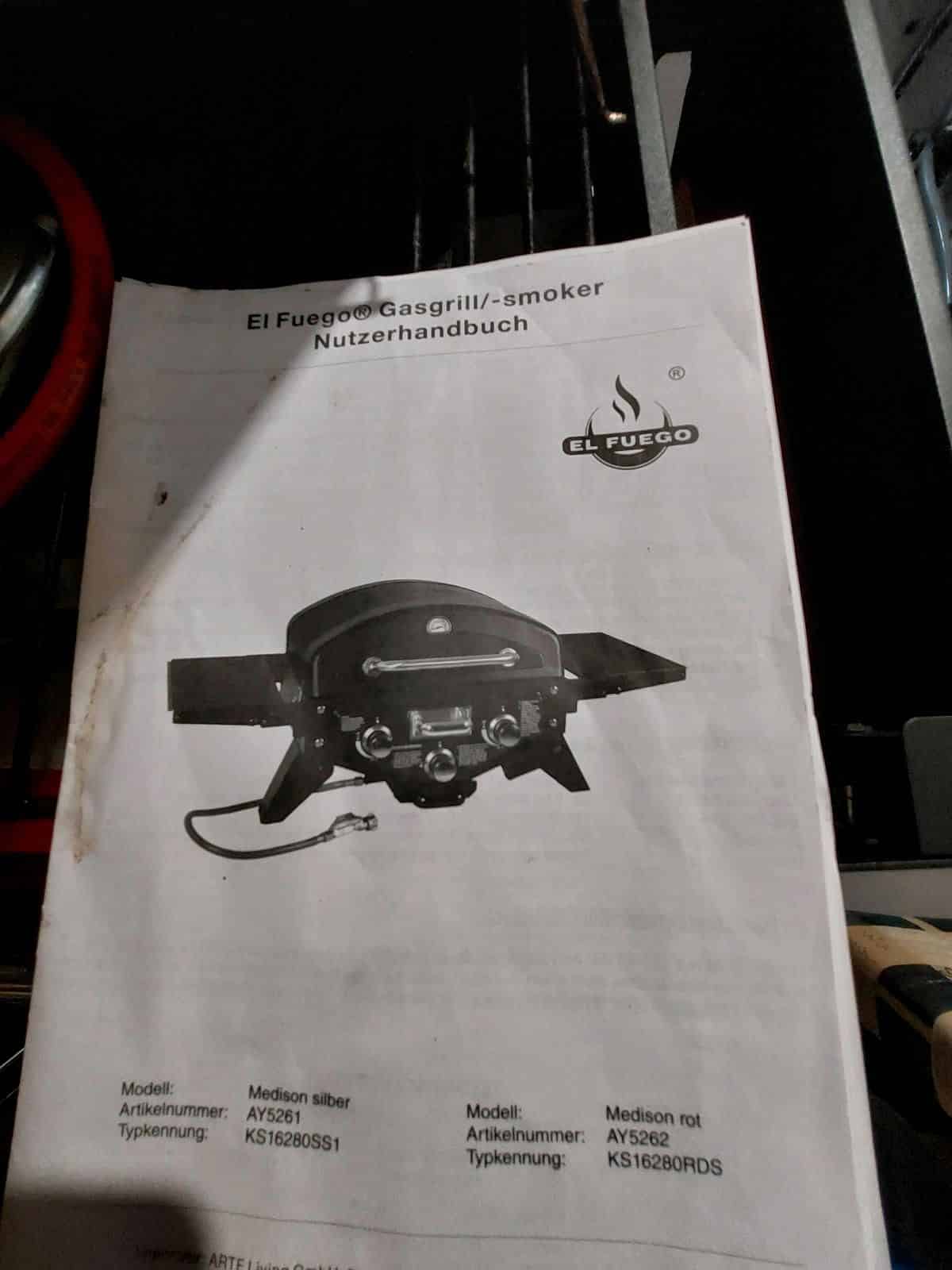 El Fuego Medison Gasgrill AY5261 Qualität
