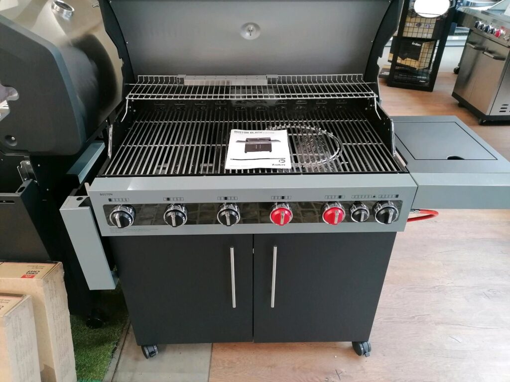 Gasgrill 'boston Black 6 Kr Turbo' 6 Brenner Enders Boston Black 6 KR Turbo Gasgrill - EdelKüche