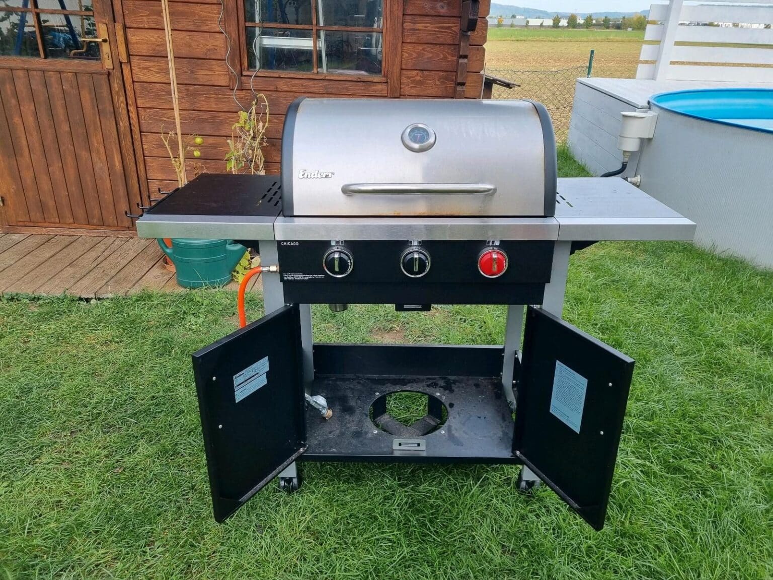 Enders Gasgrill Chicago 3 R Turbo Aldi Enders Chicago 3 R Turbo Gasgrill - EdelKüche