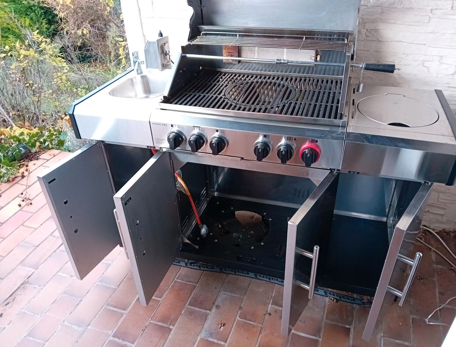 Enders Kansas Pro 4 SIK Profi Turbo Gasgrill Test