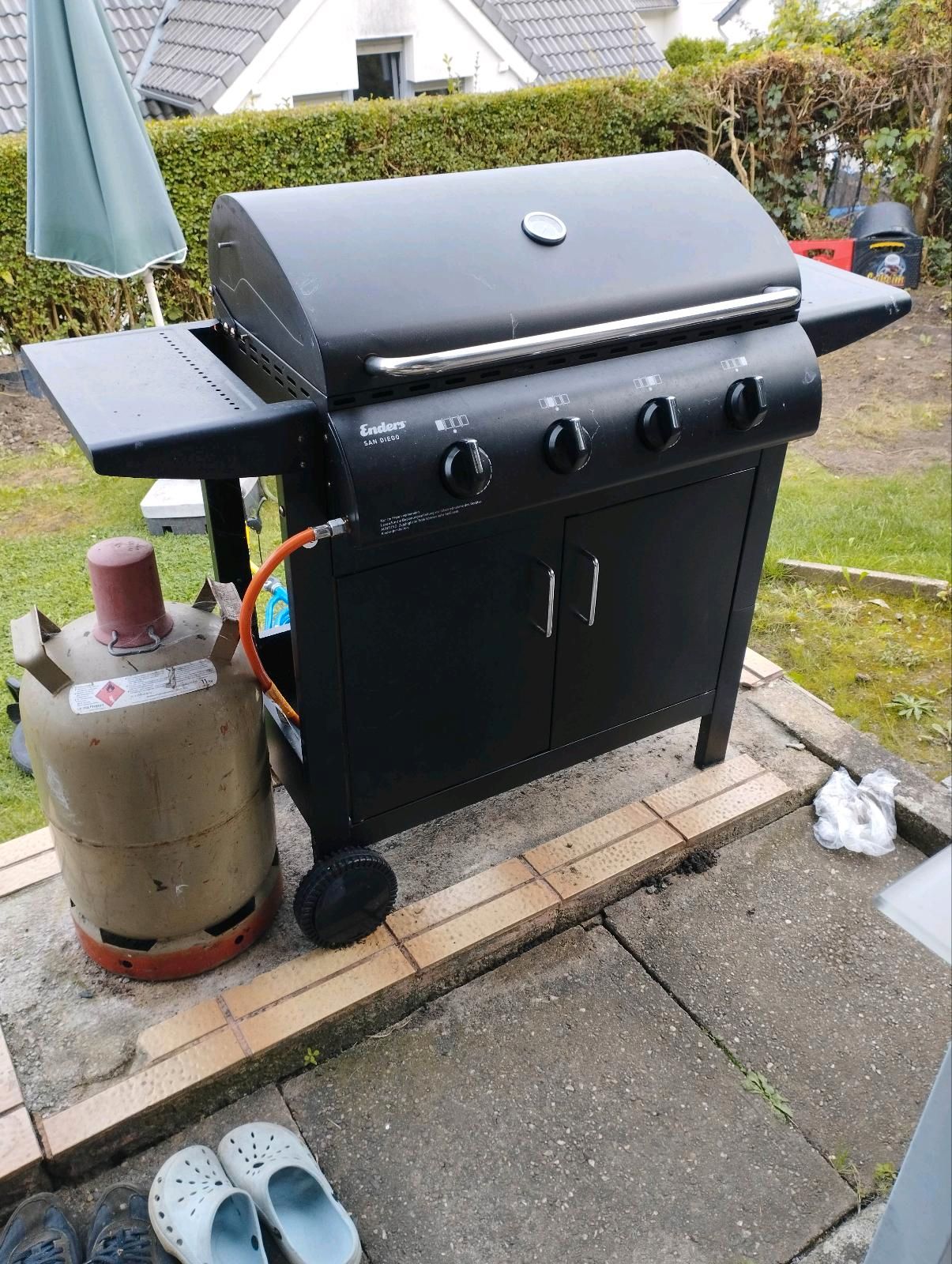 Enders SAN DIEGO 4 Gasgrill Test