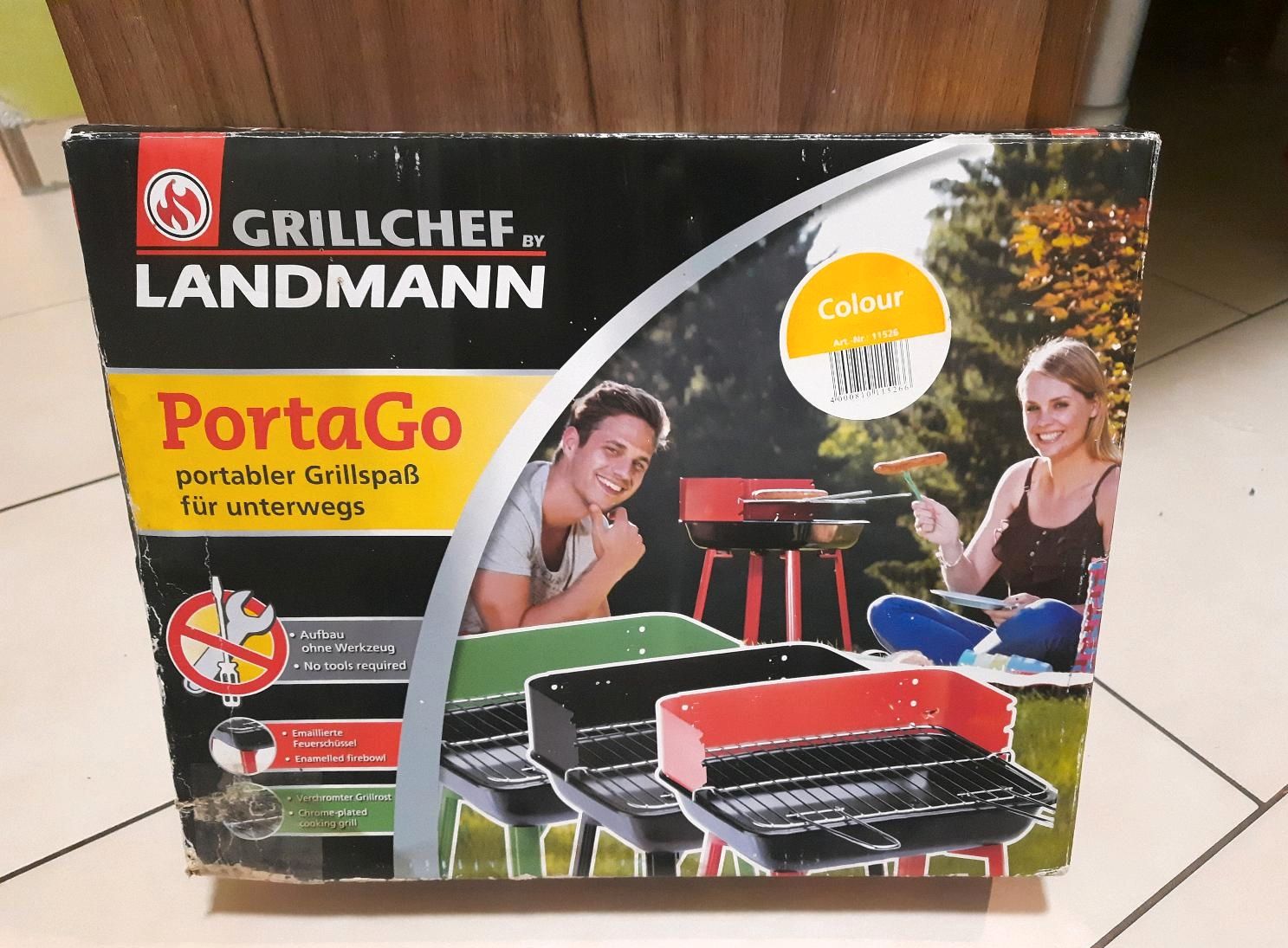 GRILLCHEF PortaGo Holzkohlegrill