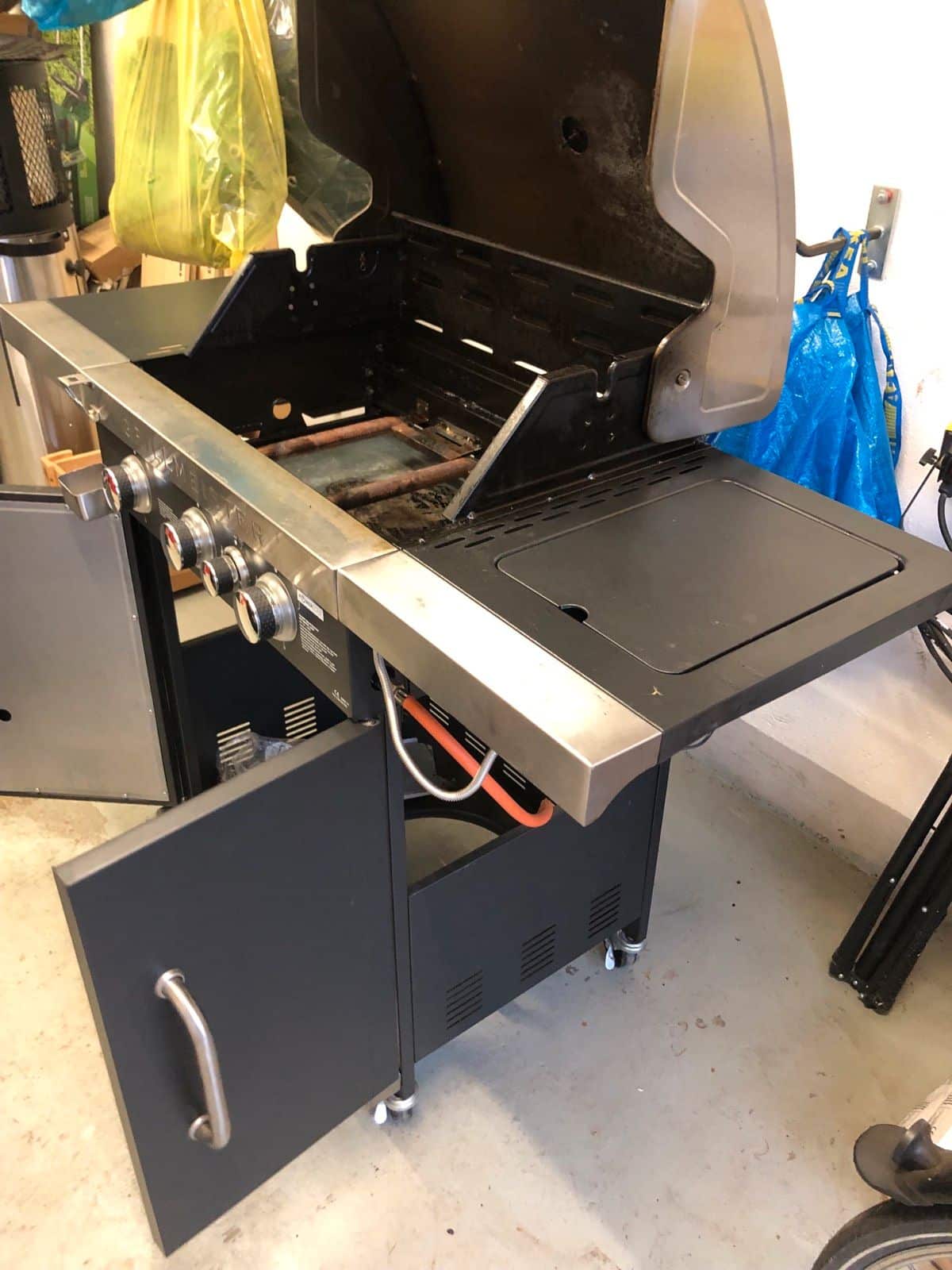 GRILLMEISTER Gasgrill 3plus1 Brenner 14.4 kW Test