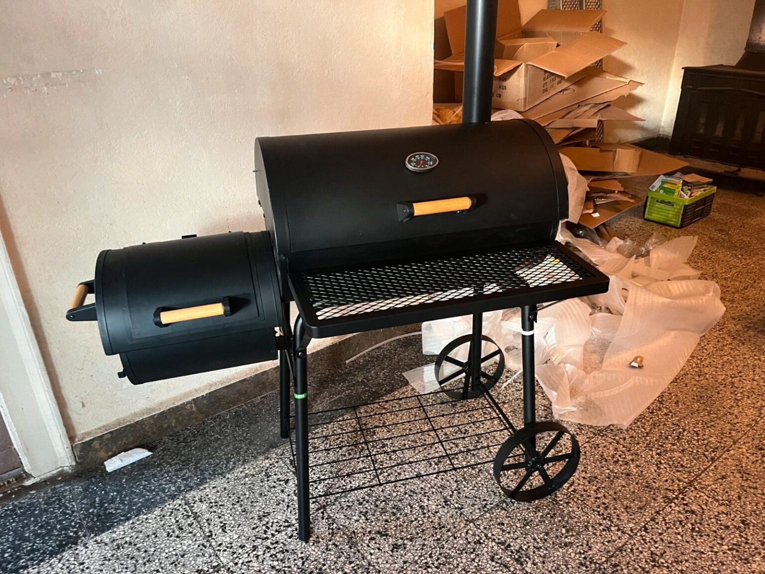 I&O BBQ Cajun Pro Smoker Grill EdelKüche