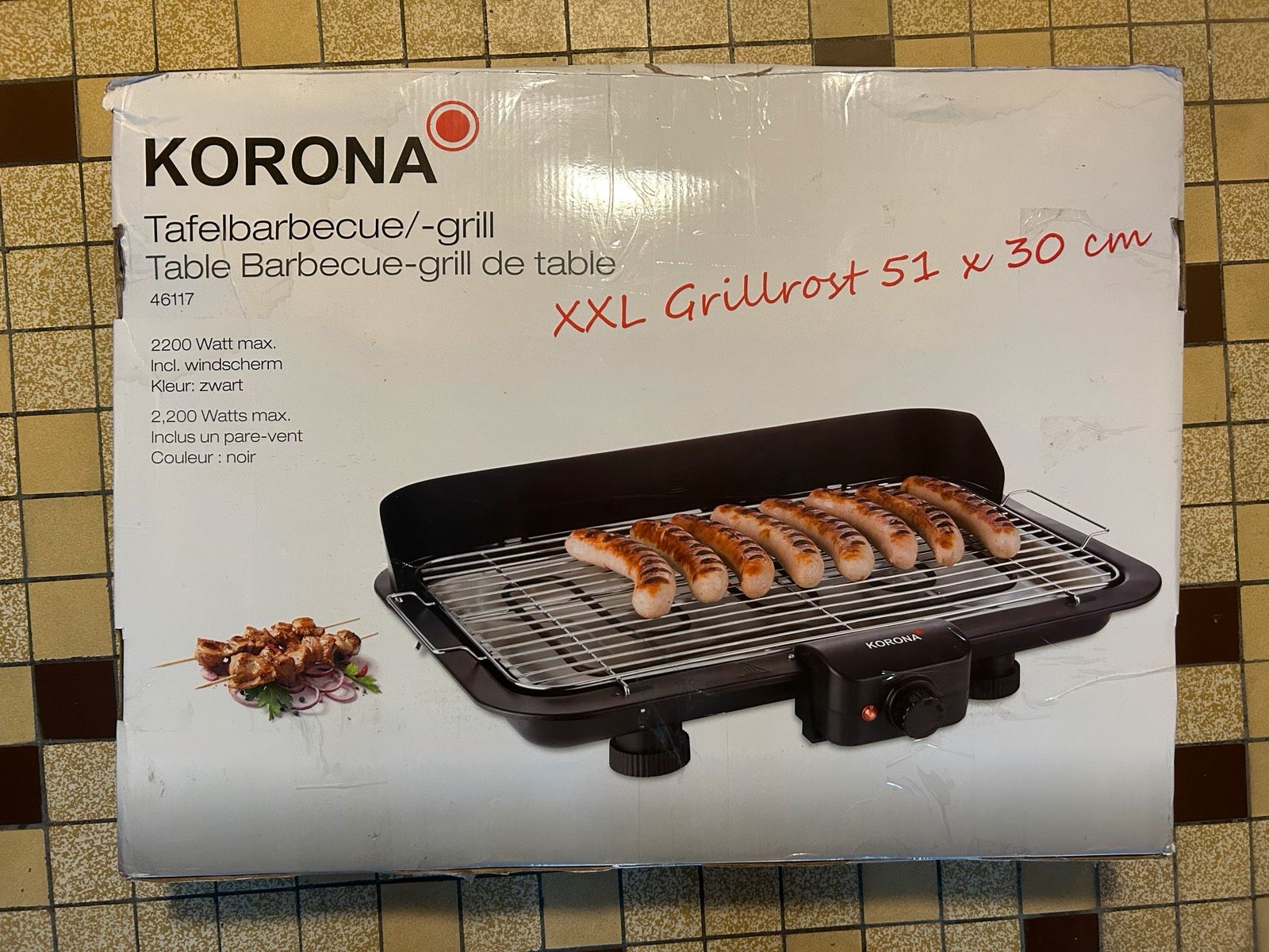 Korona 46117 Elektrischer Tischgrill
