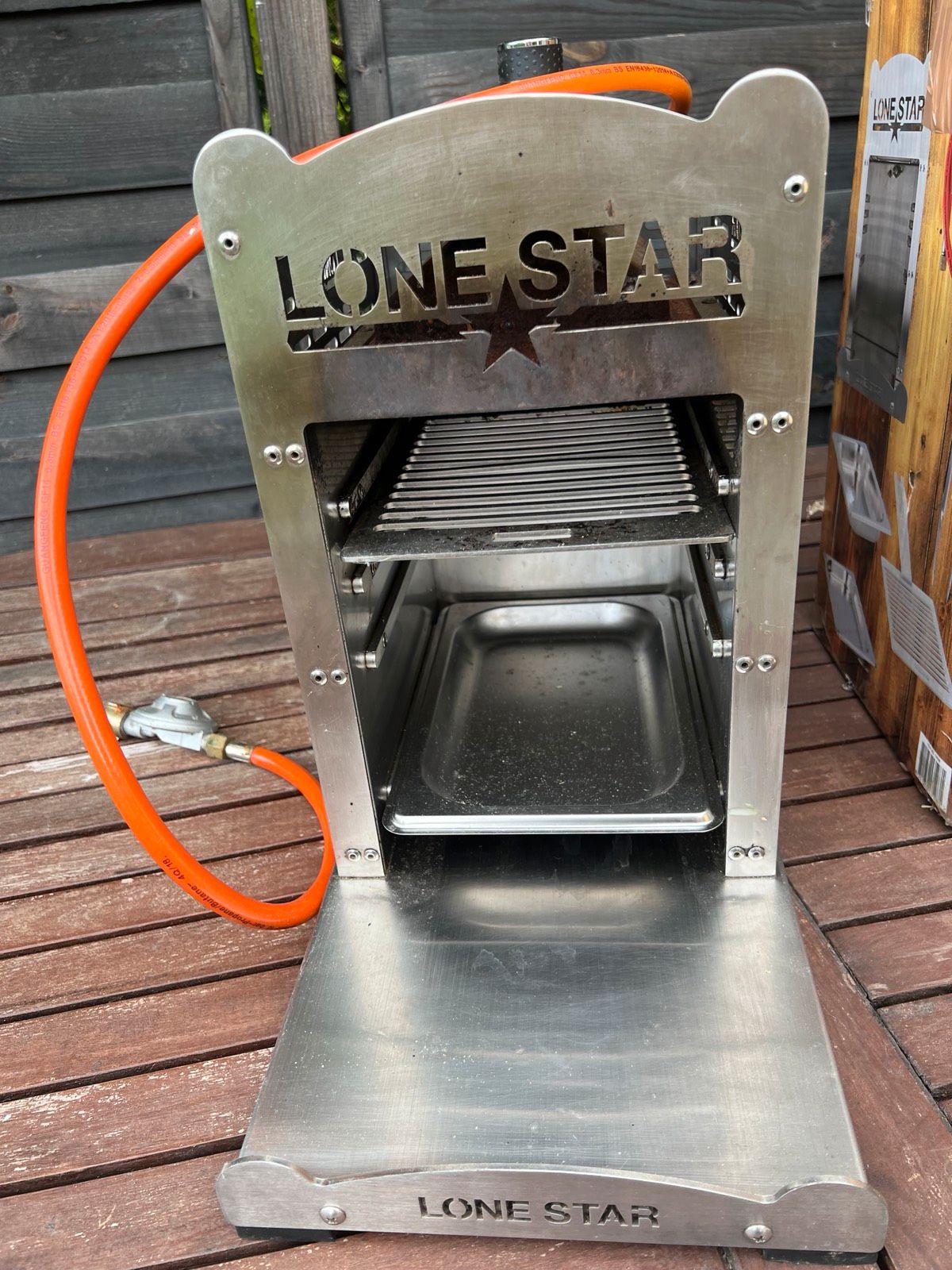 LONESTAR Premium Beef Oberhitzegrill