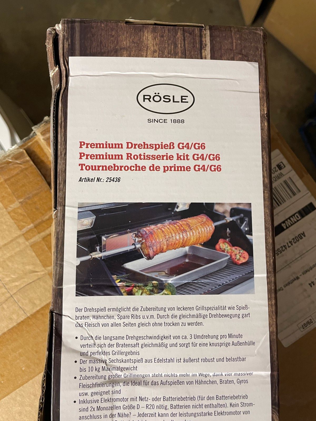 RÖSLE Premium-Drehspieß Test