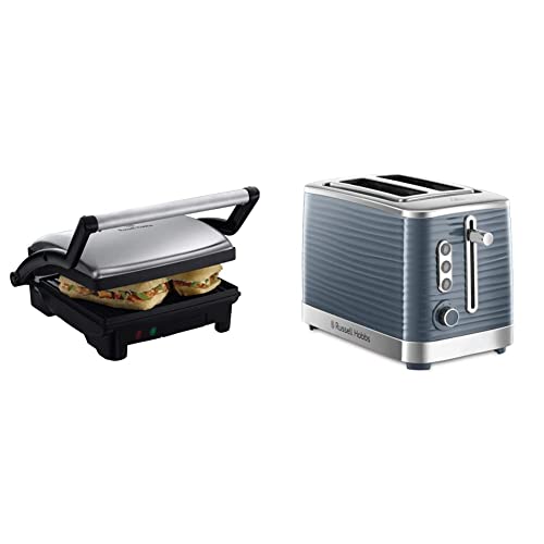 Russell Hobbs Inspire 3in1 Kontaktgrill & Toaster EdelKüche