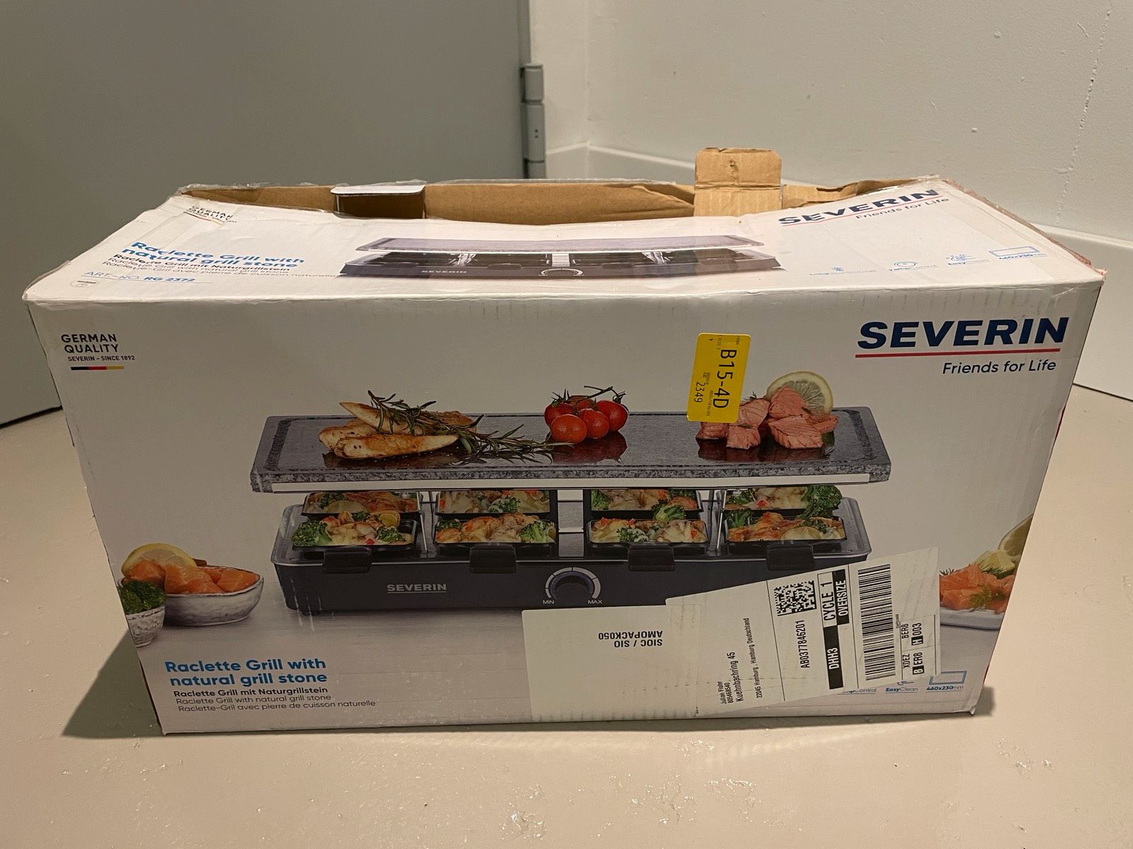 SEVERIN RG 2372 Raclette-Partygrill