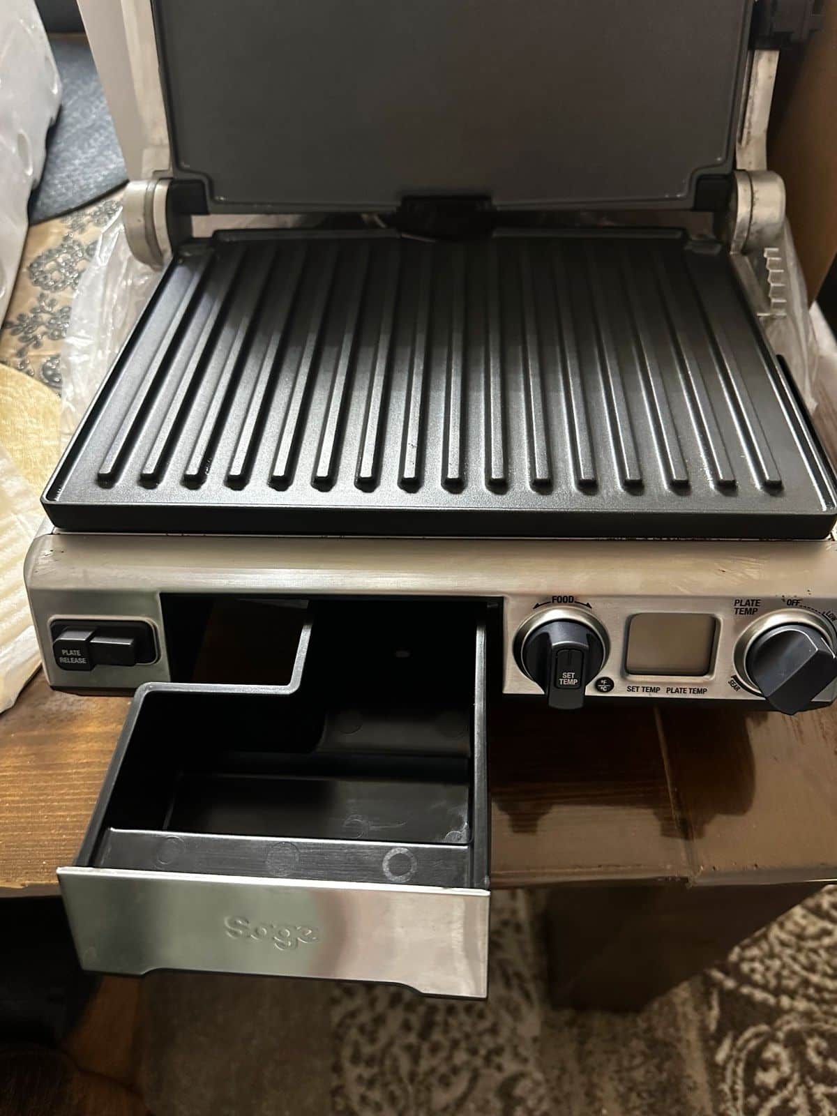Sage Appliances SGR840 The Smart Grill Pro Test