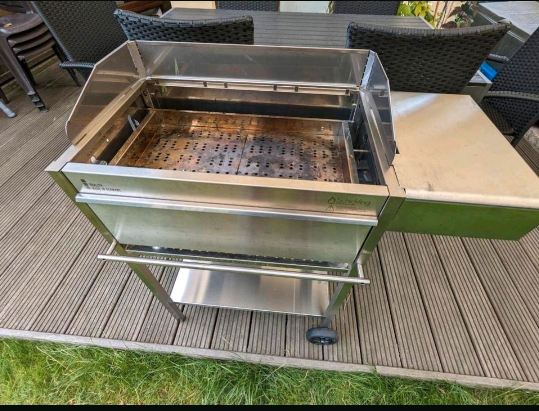 Schickling Holzkohlegrill Edelstahl Premio XL III