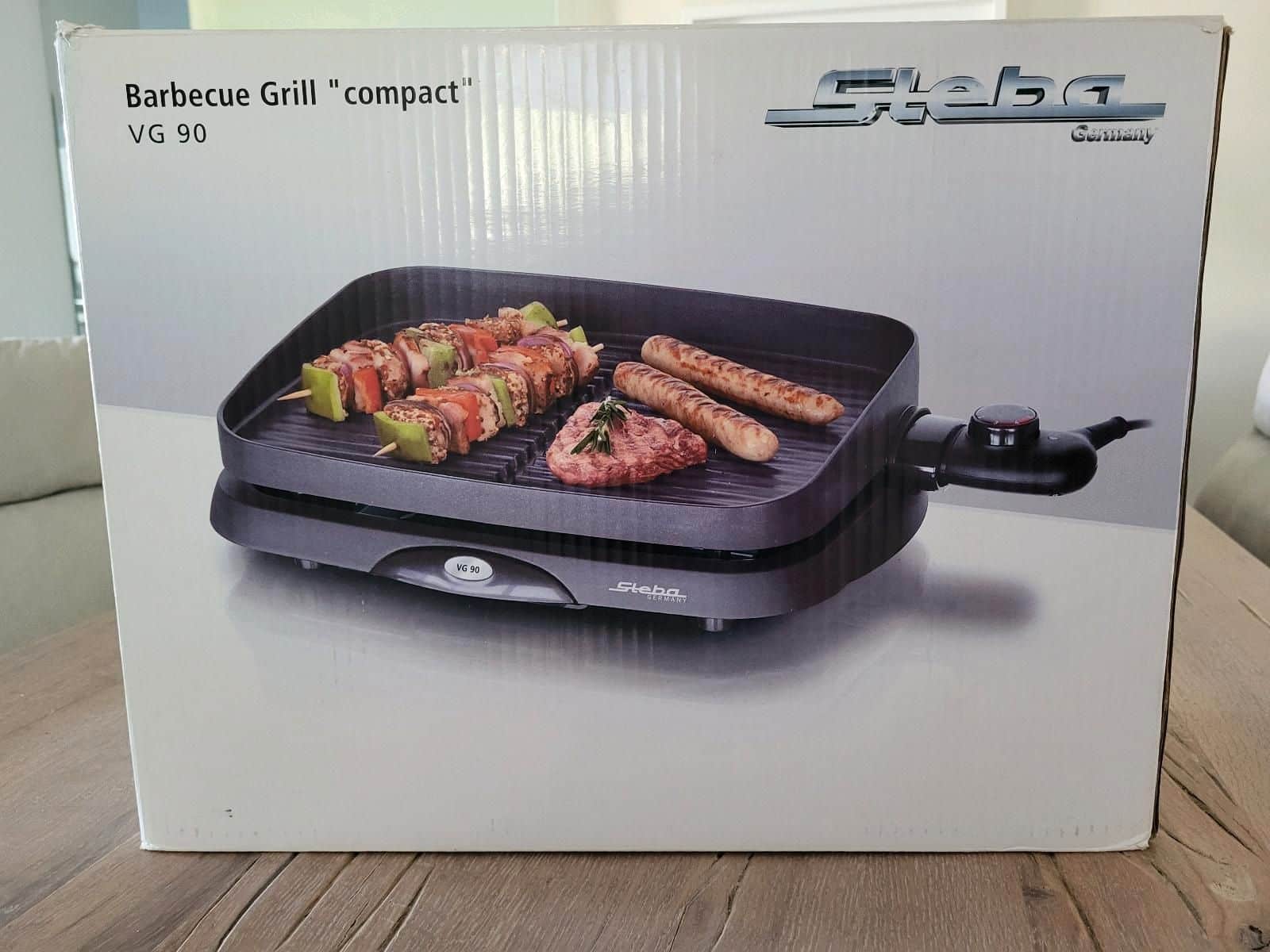 Steba VG 90 BBQ-Tischgrill Verpackung
