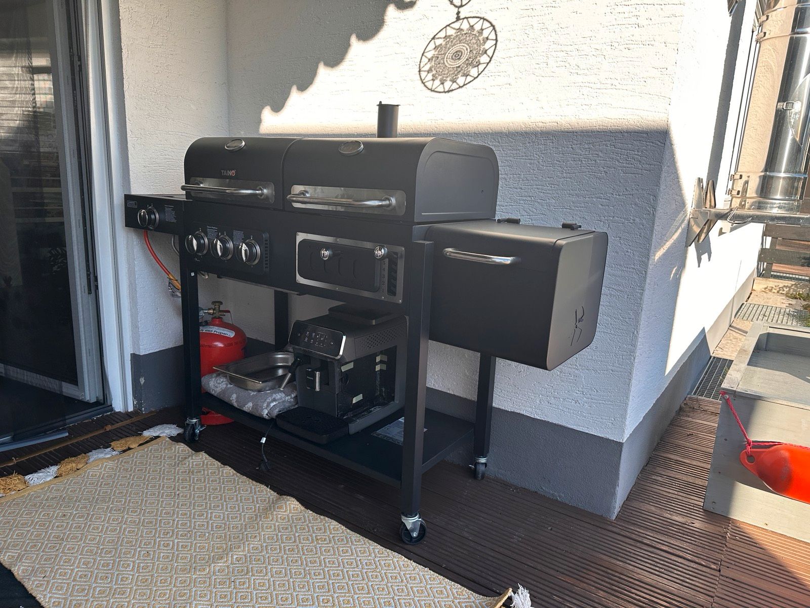 TAINO HERO DUO Grillwagen Kombistation Test