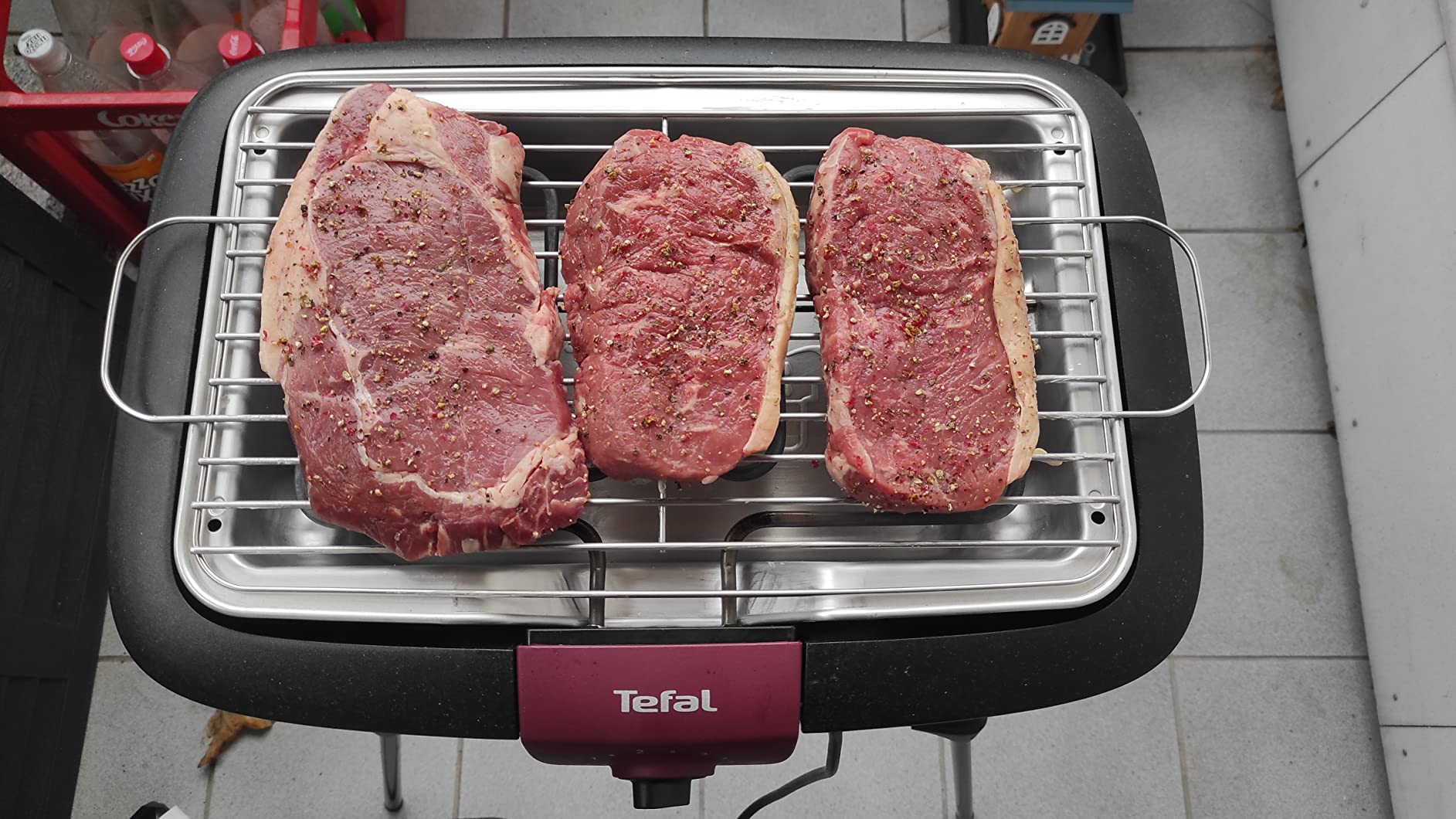 Tefal Easygrill BG90F5 Elektrischer Standgrill
