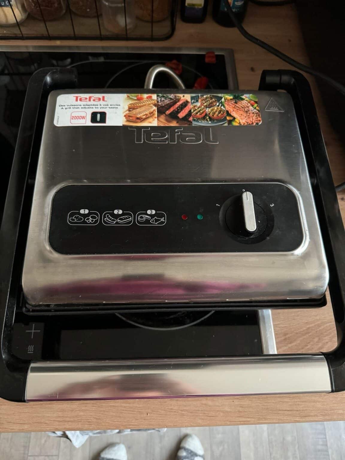 Tefal Kontaktgrill Inicio Adjust Gc242d