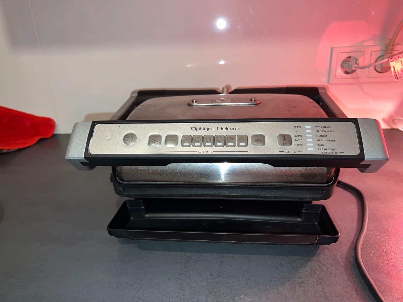 Tefal OptiGrill Deluxe GC707D16 Kontaktgrill