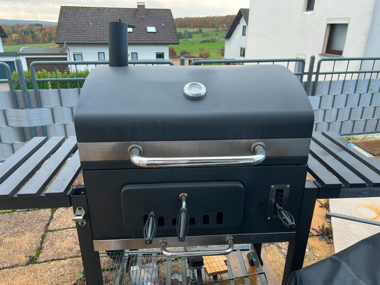 Tepro Toronto XXL Holzkohlegrill Grillwagen