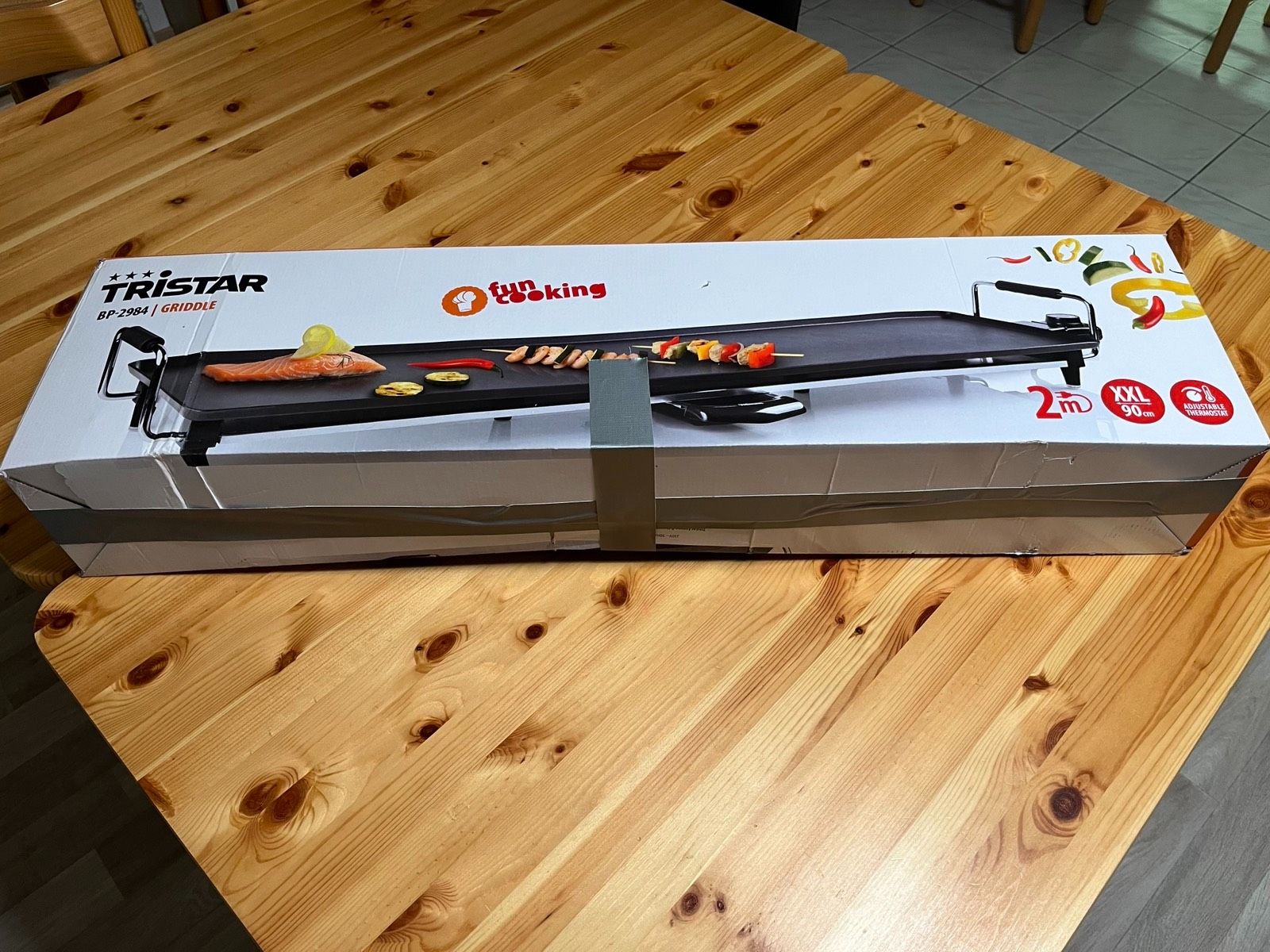 Tristar BP-2984 Teppan Yaki XXL Brattplatte