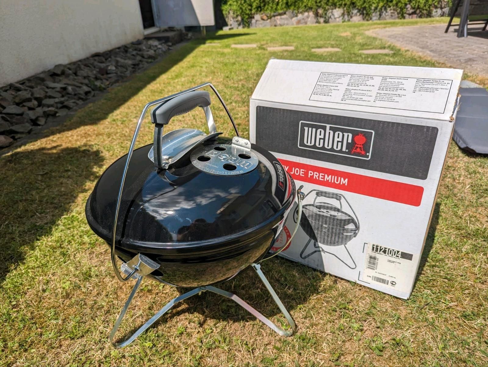Weber Smokey Joe Premium Holzkohlegrill Test