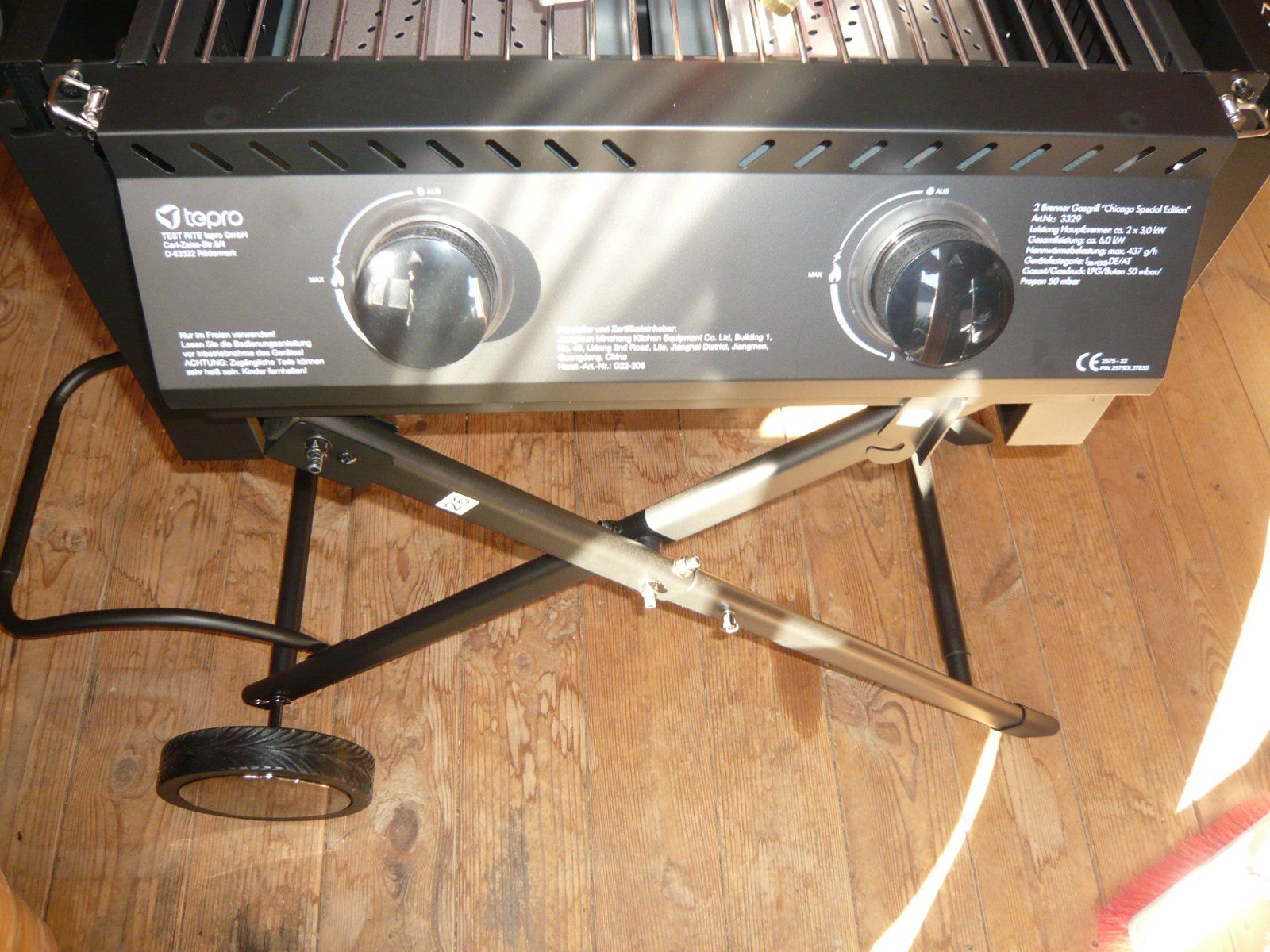 tepro 2 Brenner Gasgrill »Chicago« Special Edition 6.0 kW Qualität
