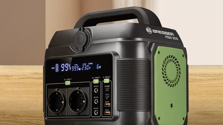 BRESSER Power Station 160.000 mAh 576 Wh PSW-600