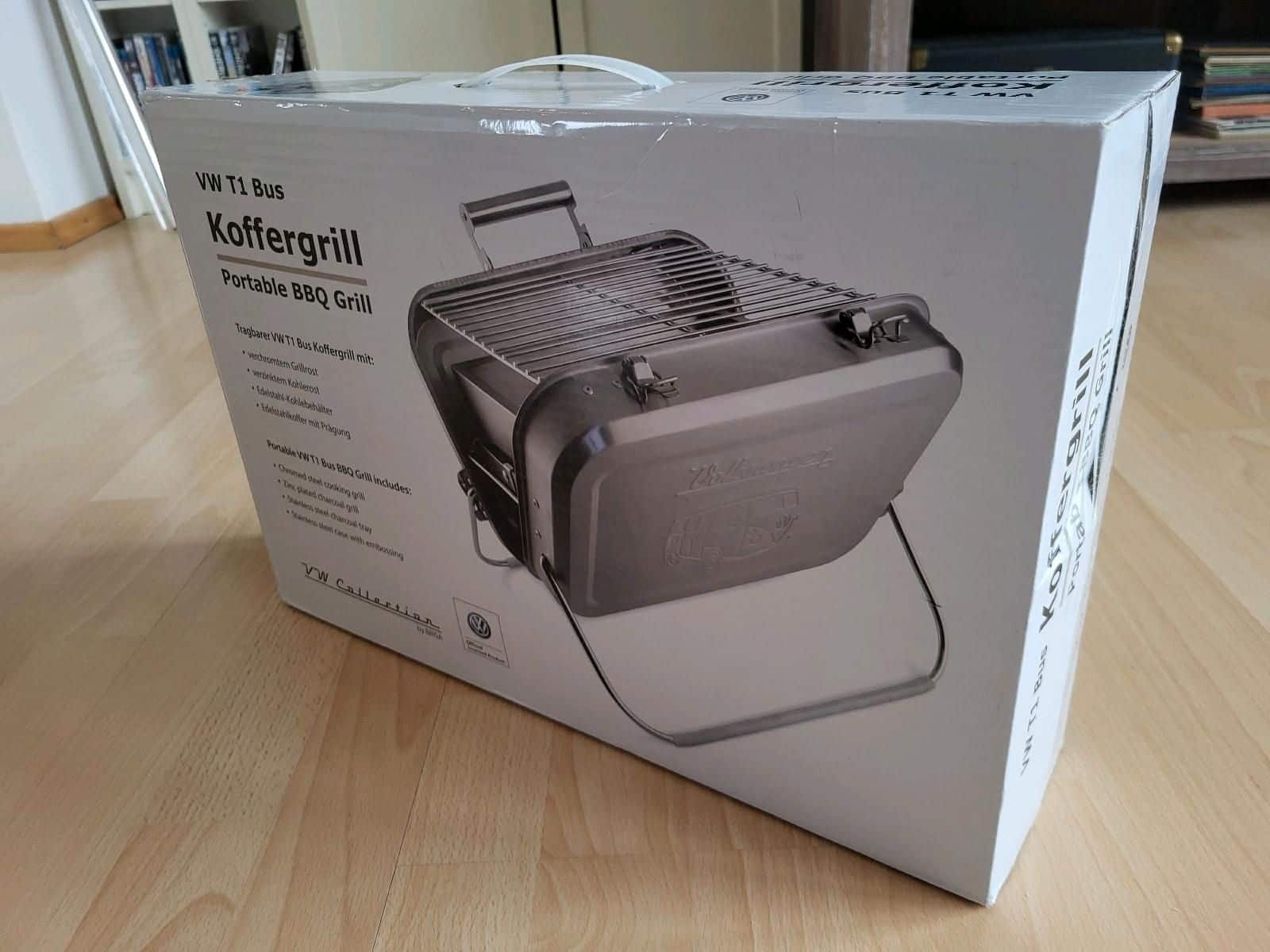 BRISA VW Collection Volkswagen Portabler-Koffer-Grill
