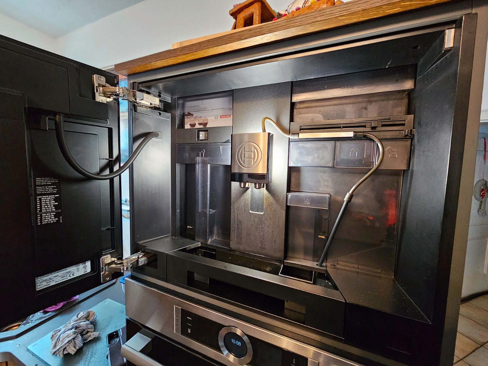 Bosch CTL636ES6 Serie 8 Einbau-Kaffee-Vollautomat Test