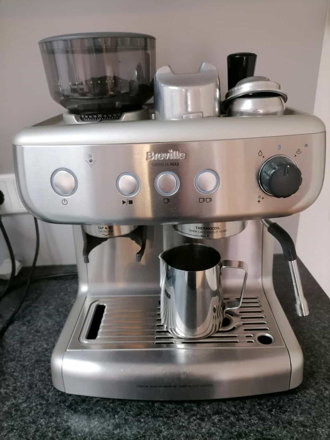 Breville Barista Max VCF126X Siebträgermaschine EdelKüche