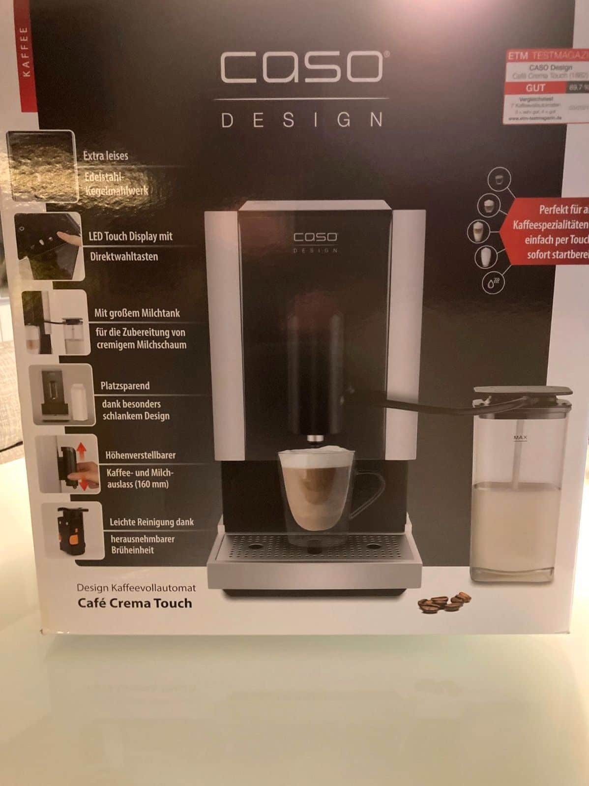 CASO Café Crema Touch Kaffeevollautomat - EdelKüche