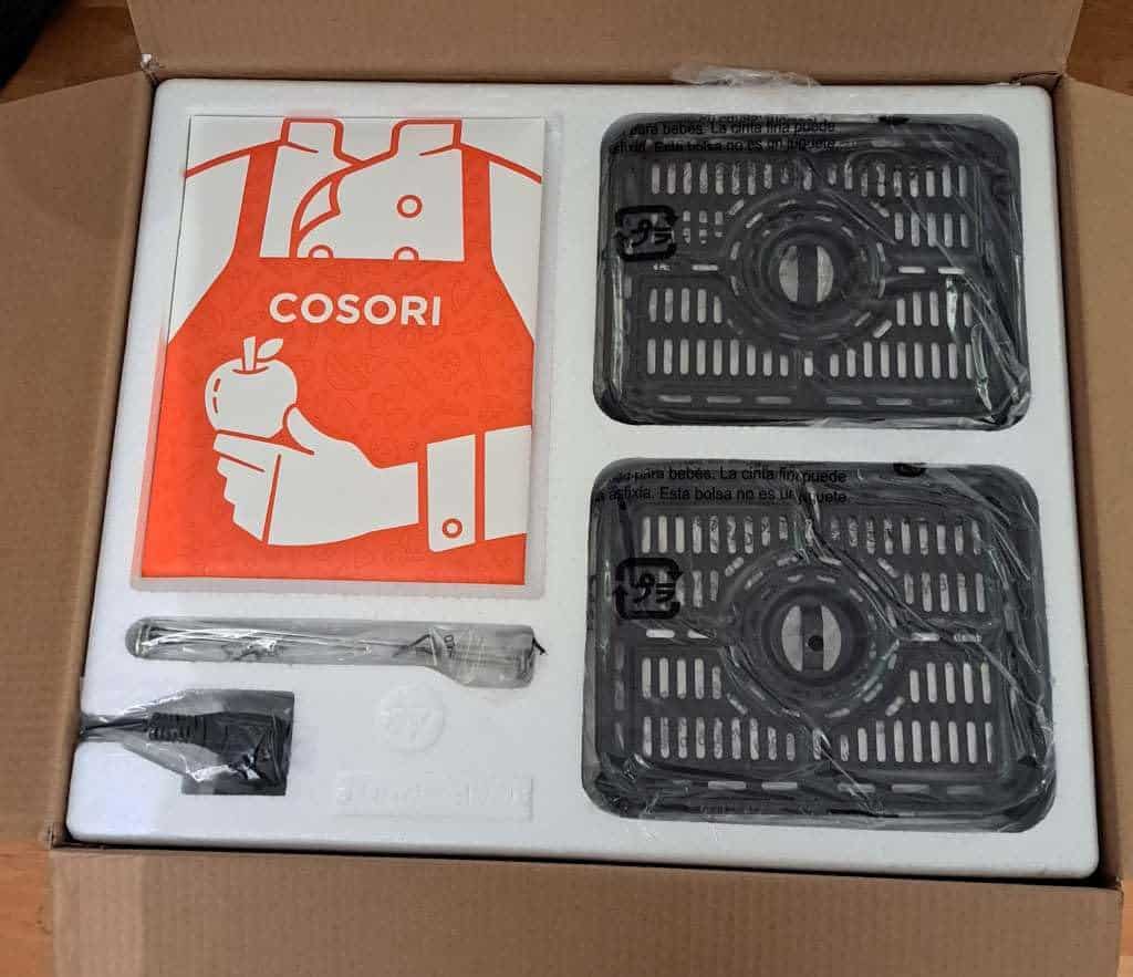 COSORI Heißluftfritteuse mit Doppelkammer Test
