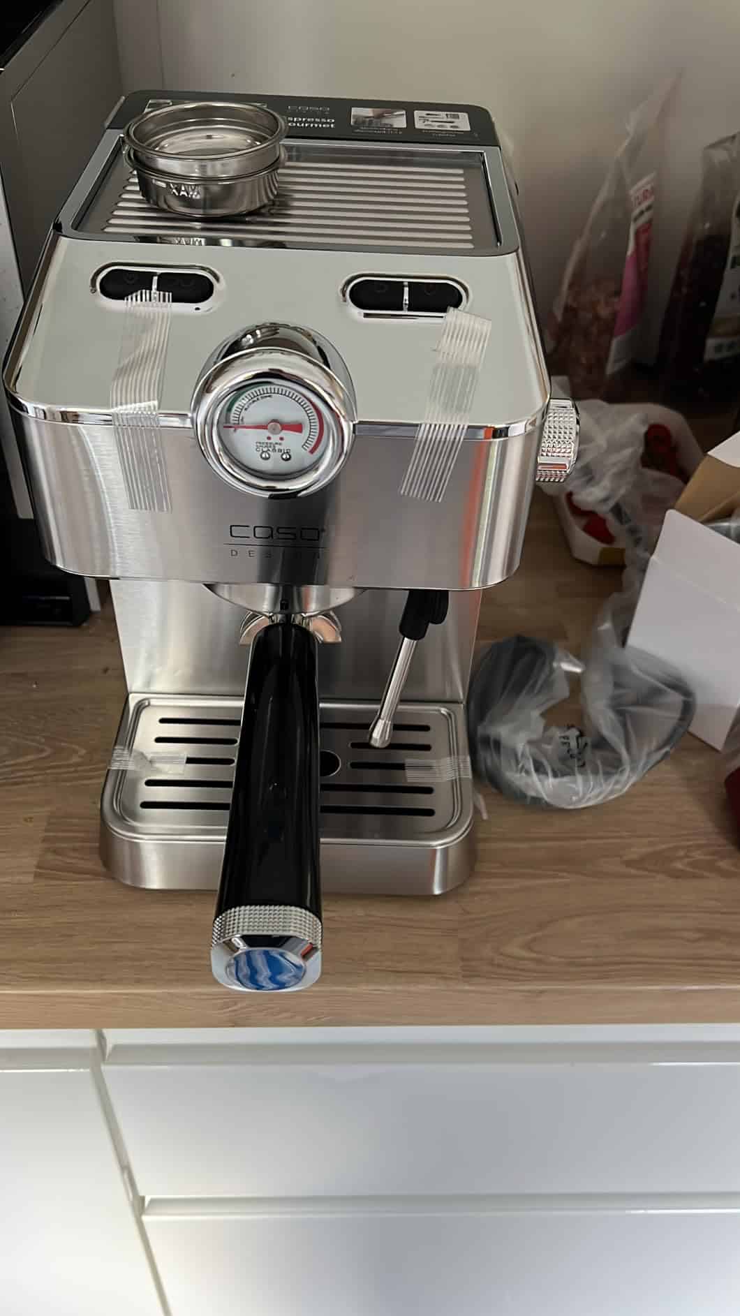 Caso Espresso Gourmet Siebträgermaschine