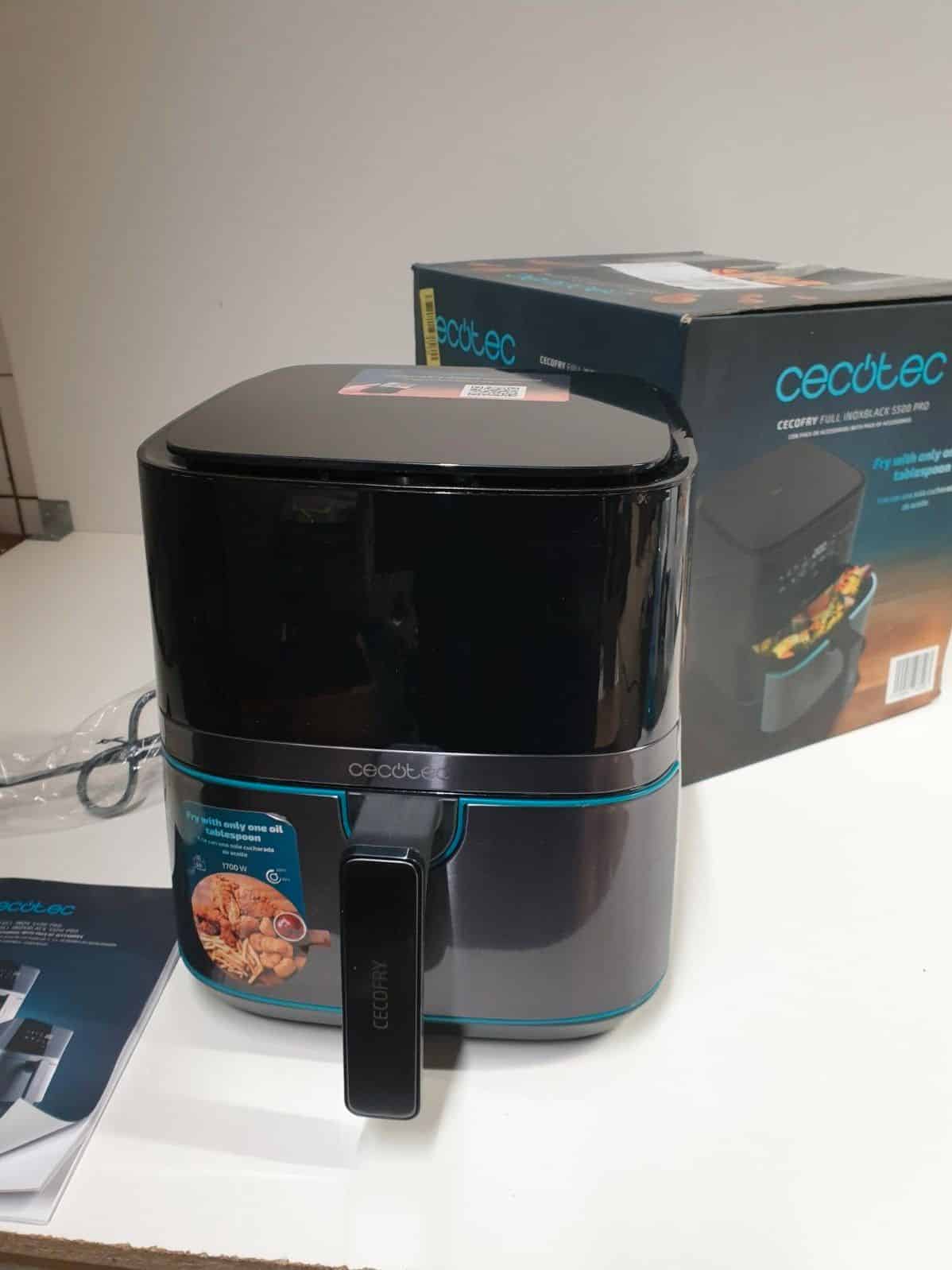 Cecotec Cecofry Full Stainless Steel 5500 Connected Heißluftfritteuse