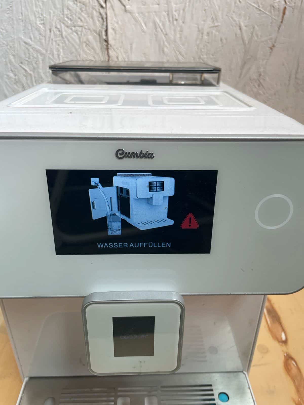 Cecotec Power Matic-ccino 8000 Touch Serie Bianca Kaffeemaschine