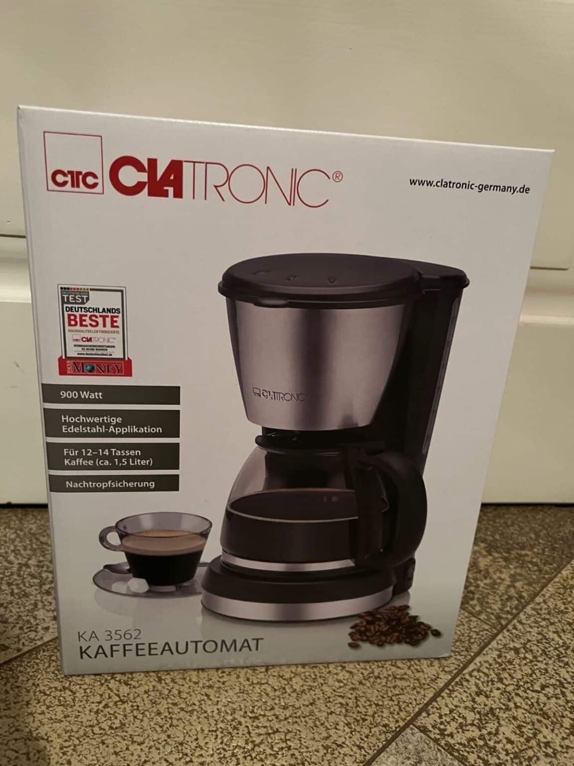 Clatronic KA 3562 Kaffeemaschine - EdelKüche