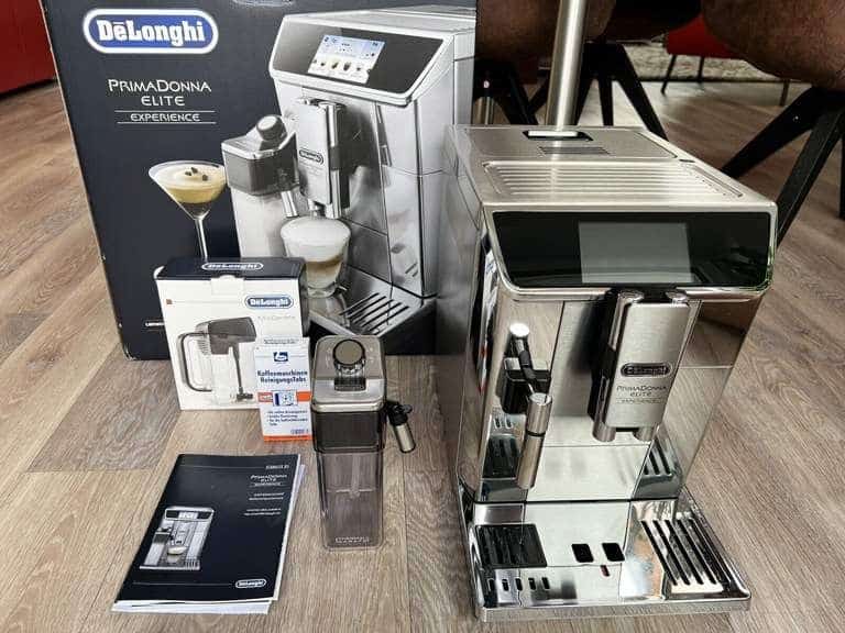 De'longhi Primadonna Elite Experience Ecam 656.85.ms Test De'Longhi PrimaDonna Elite ECAM 656.85.MS Kaffeevollautomat - EdelKüche