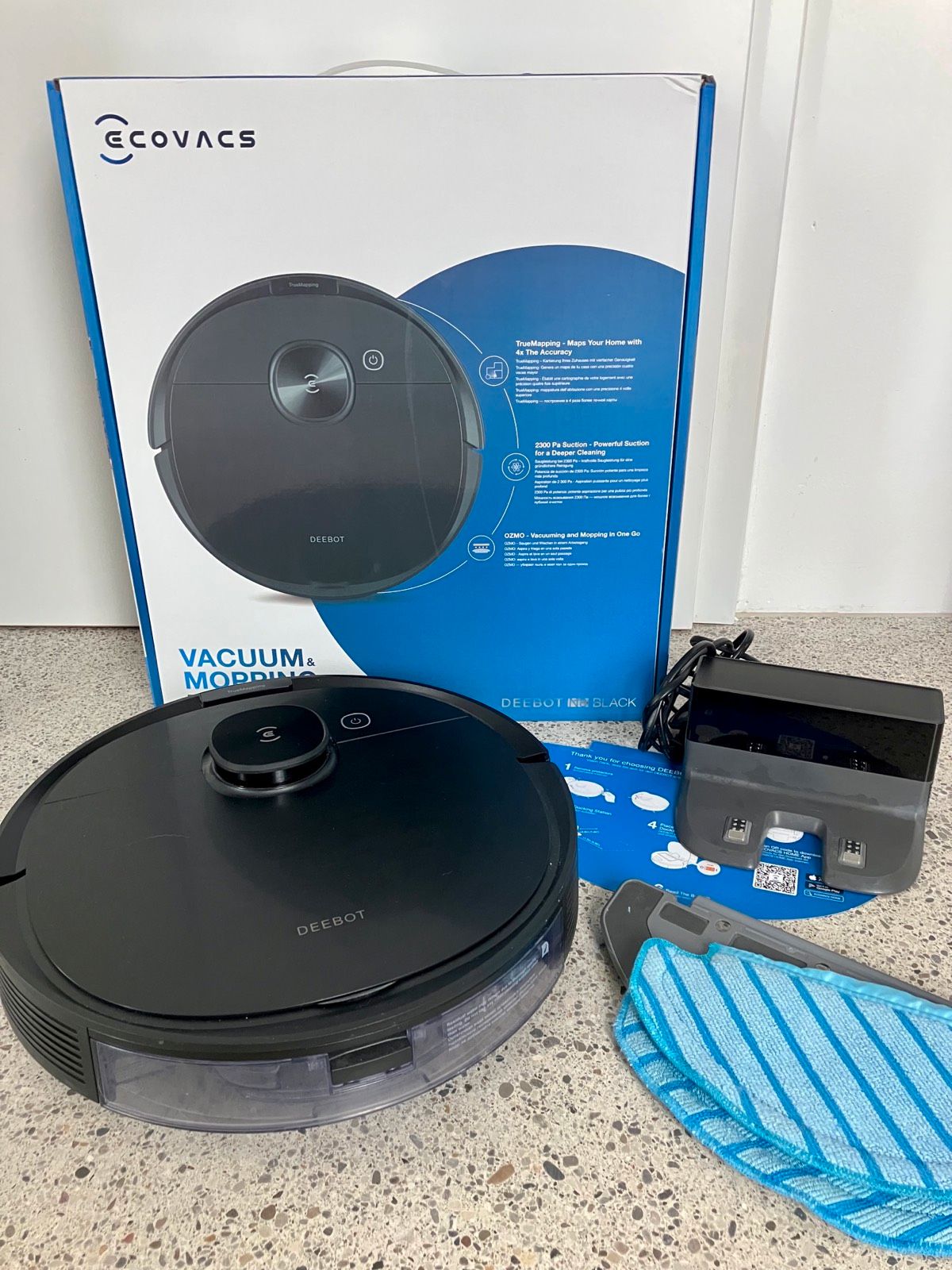 ECOVACS Saug- und Wischroboter »DEEBOT N8 BLACK«