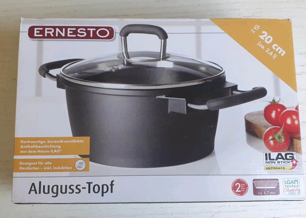 ERNESTO® Aluguss-Topf/-Stielkasserolle mit Ultimate HL-Beschichtung -  EdelKüche