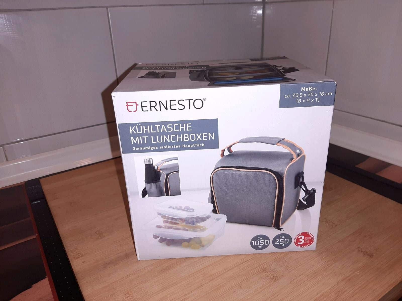 ERNESTO® Kühltasche mit Lunchboxen-Set