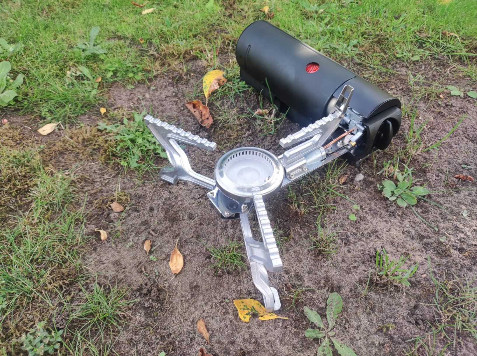 EVOCAMP Campingkocher kompatibel mit Gaskartuschen MSF-1a 227g