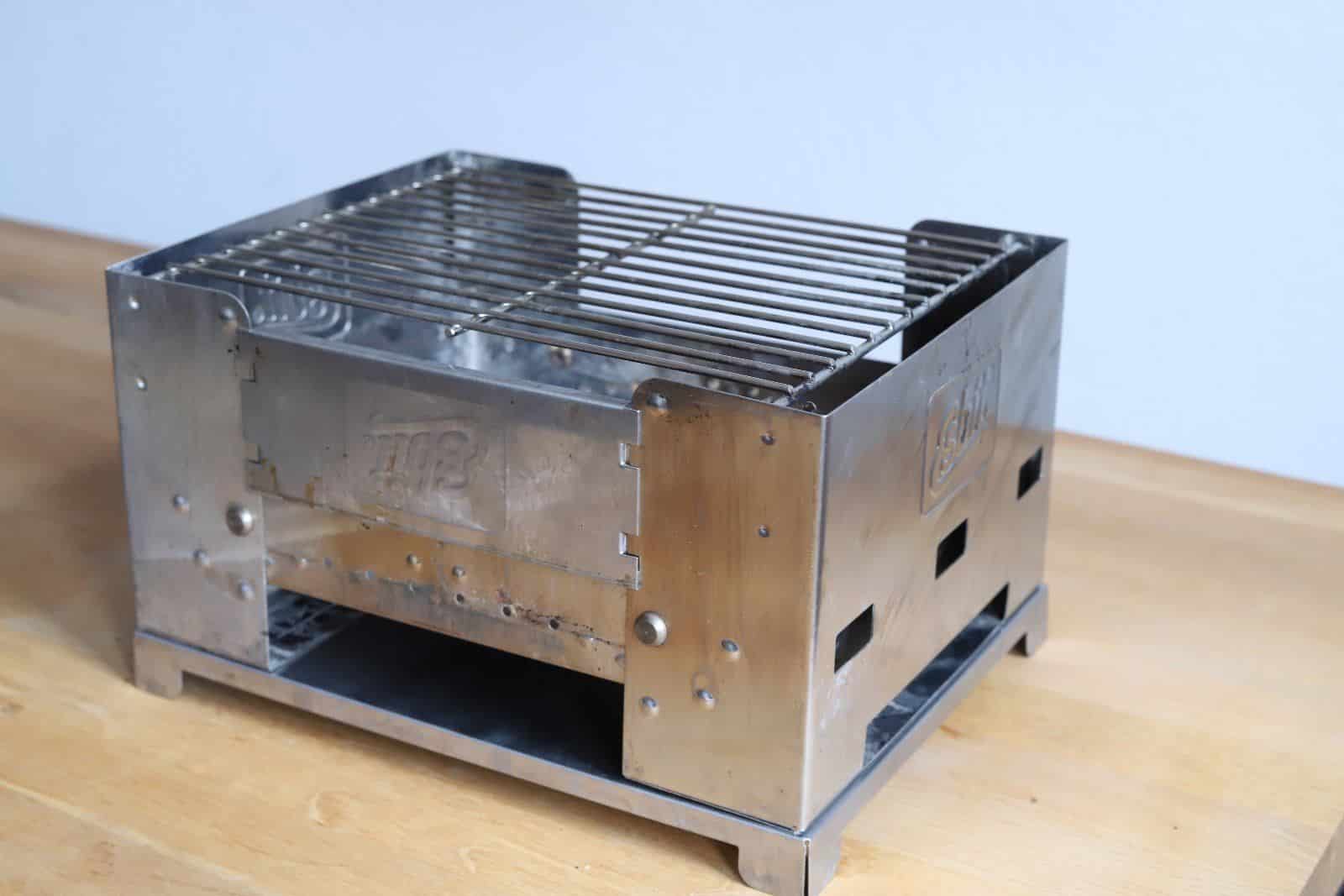 Esbit Edelstahl Kohlegrill