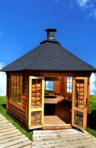 JUNIT GartenPavillon Grillhaus EdelKüche