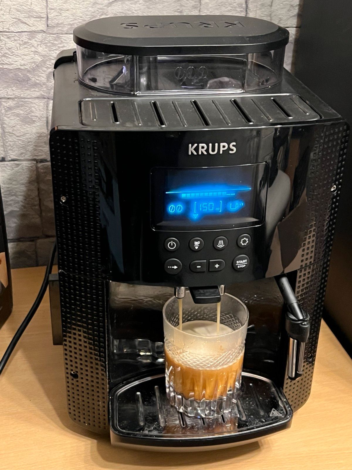Krups Kaffeemaschine Wasser Läuft Unten Raus Krups EA8150 Kaffeemaschine - EdelKüche